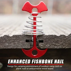 Accesorios para tienda de campaña, cuerda extendida a prueba de viento para acampar al aire libre, tienda de supervivencia salvaje, suministros para exteriores de inserción fija, 4 Uds.