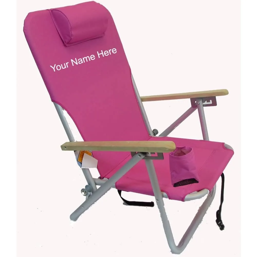 كرسي الشاطئ المطبوع ذو 4 أوضاع من الألومنيوم القابل للطي على الظهر من COPA