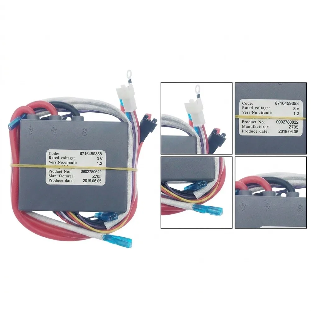 1Pc Ignition Controller For Bosch Water Heater Gas Appliance Replacement Part Black Flame Retardant Safety Device