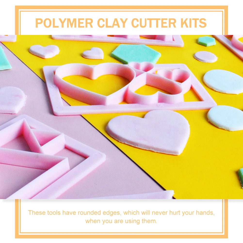 1 مجموعة معدنية بوليمر كلاي القواطع القرط صنع عدة DIY أداة للحرف اليدوية خلق المجوهرات الفريدة هدية للأصدقاء الأسرة عيد الميلاد