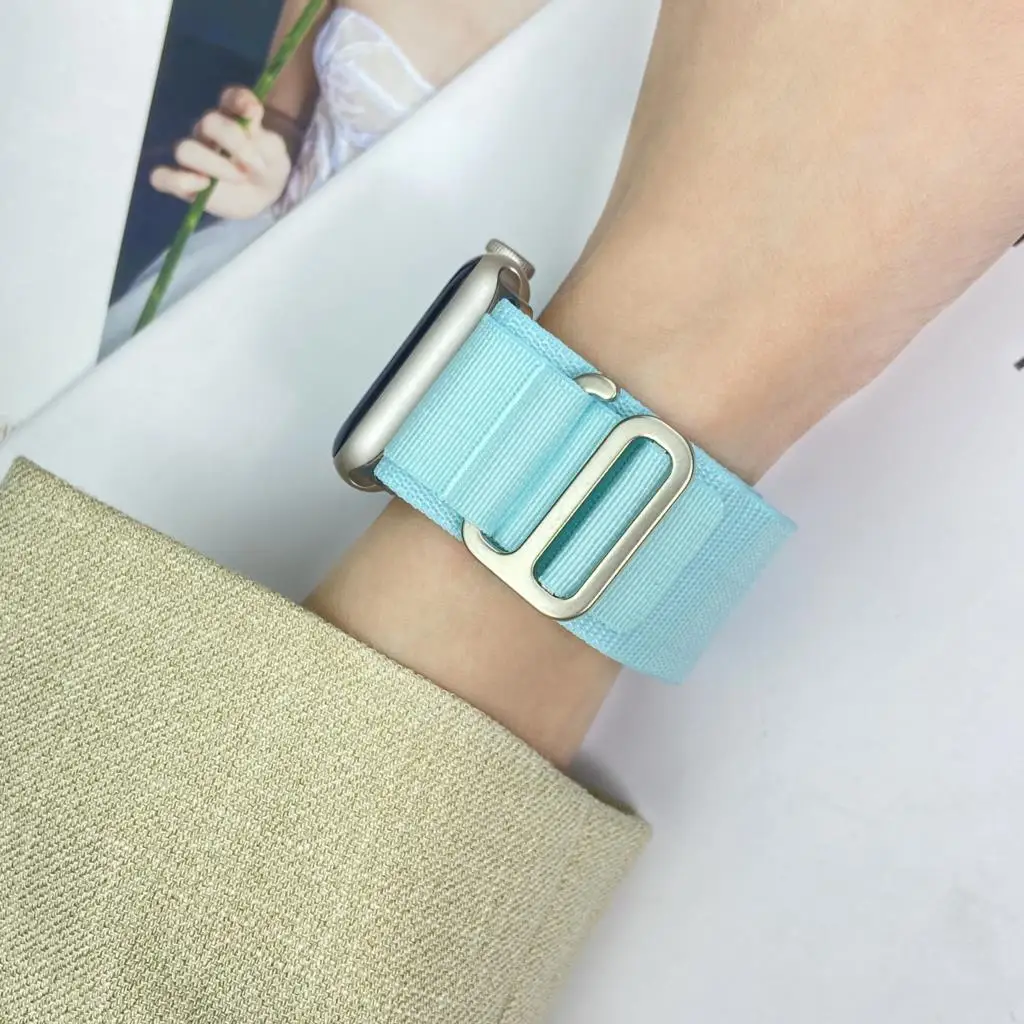 Alpine Loop Armband für Apple Watch Ultra 3 2 Band 49mm 45mm 44mm 40mm 41mm 46mm 42mm Armband iWatch Series 11 10 SE 9 8 7 6 5 4 – Detail 18