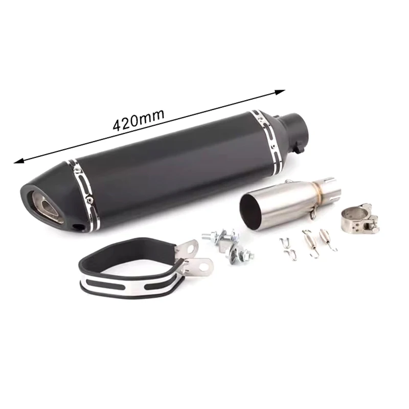 Suitable for Piaggio Beverly 125 300 MP3 Motorcycle Mid-Section Exhaust Assembly for 125 250 300 Models