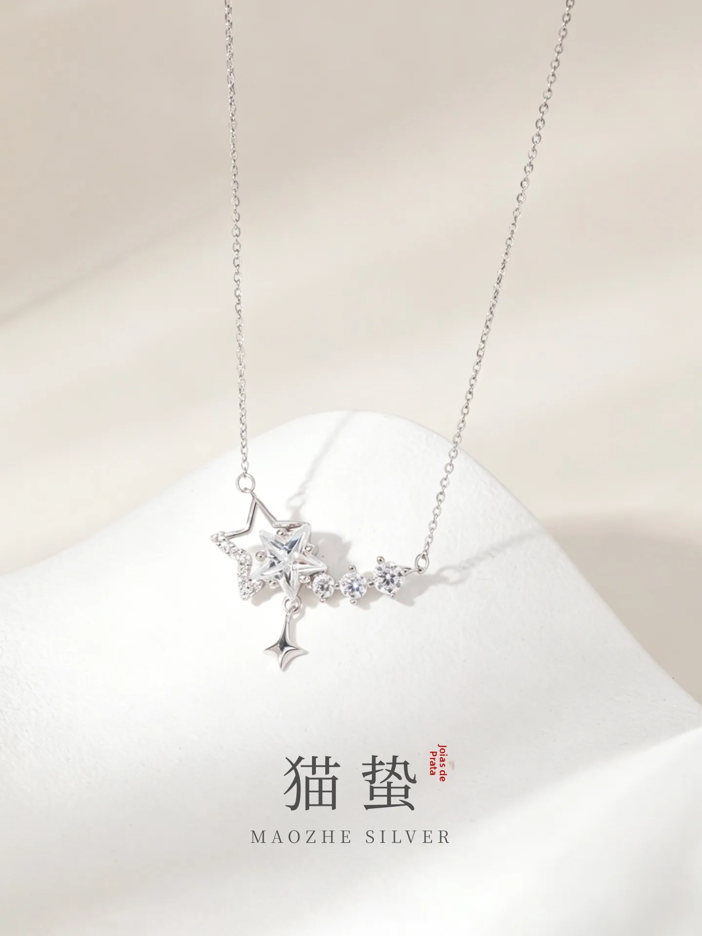 s925-sterling-silver-star-pendant-necklace-women's-fashion-jewelry-glitzy-diamond-embedded-choker-sweet-style-stings-2026