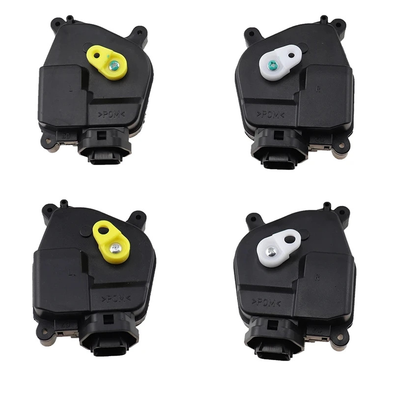 4Pcs/Lot Front Rear Left Right New Door Lock Actuator Latch 95735-1G020 95736-1G020 For Hyundai Accent Kia Rio 2006-2011