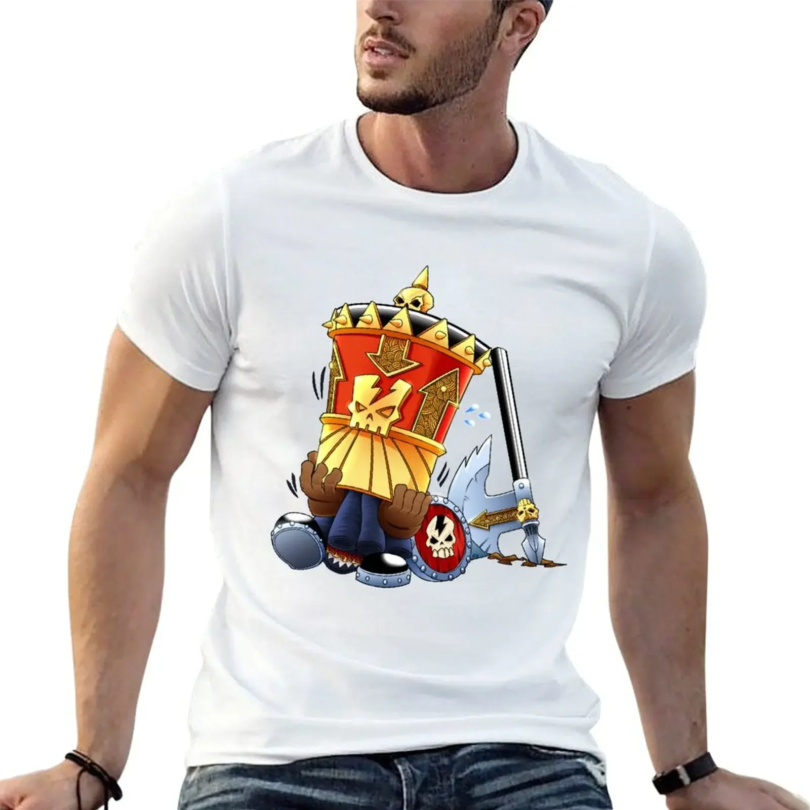 Big Hat Dwarf T-Shirt tops for a boy mens plain t shirts