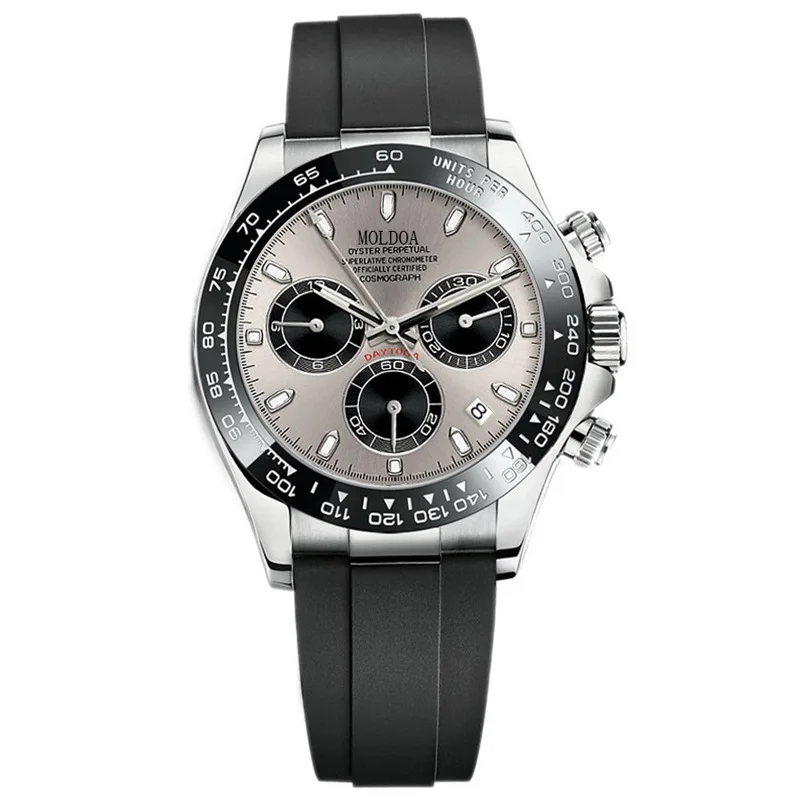 

Полые поддельные механические часы, мужские водонепроницаемые часы со светящимся календарем