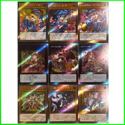 Yu-Gi-Oh Anime Character DIY Collectible Card Nishikigi Ishizu Ishtar Laser Flash Card Boy Game Toys Christmas Birthday Gift