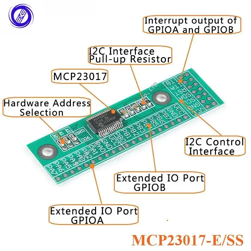 1Pcs MCP23017 I2C I…