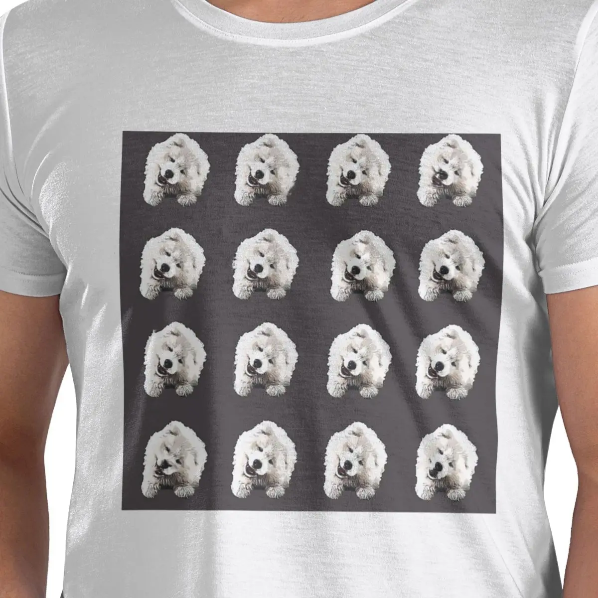 

Samoyed Cutest Head Tilt T-Shirt for Men Cotton Plus Size T Shirts Men's Tees Short Round Neck Summer Clothes Tops S-6XL