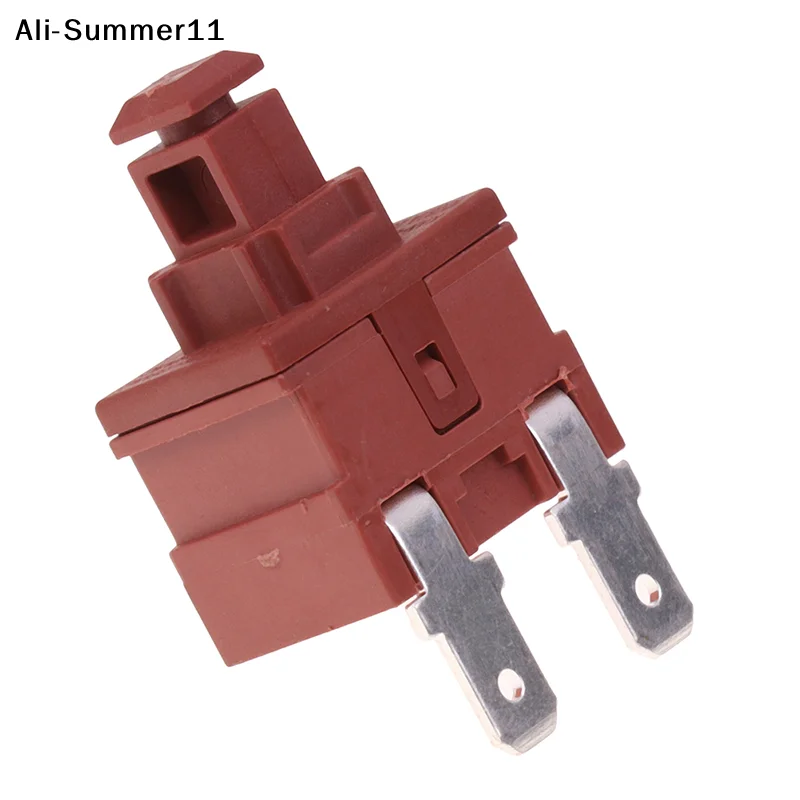 【1a1】1Pc KAN-L5 2Pin Self-locking Key Switch Water Heater Vacuum Cleaner Switch 7.5A 250V AC Button Power Switch Lock Button Key
