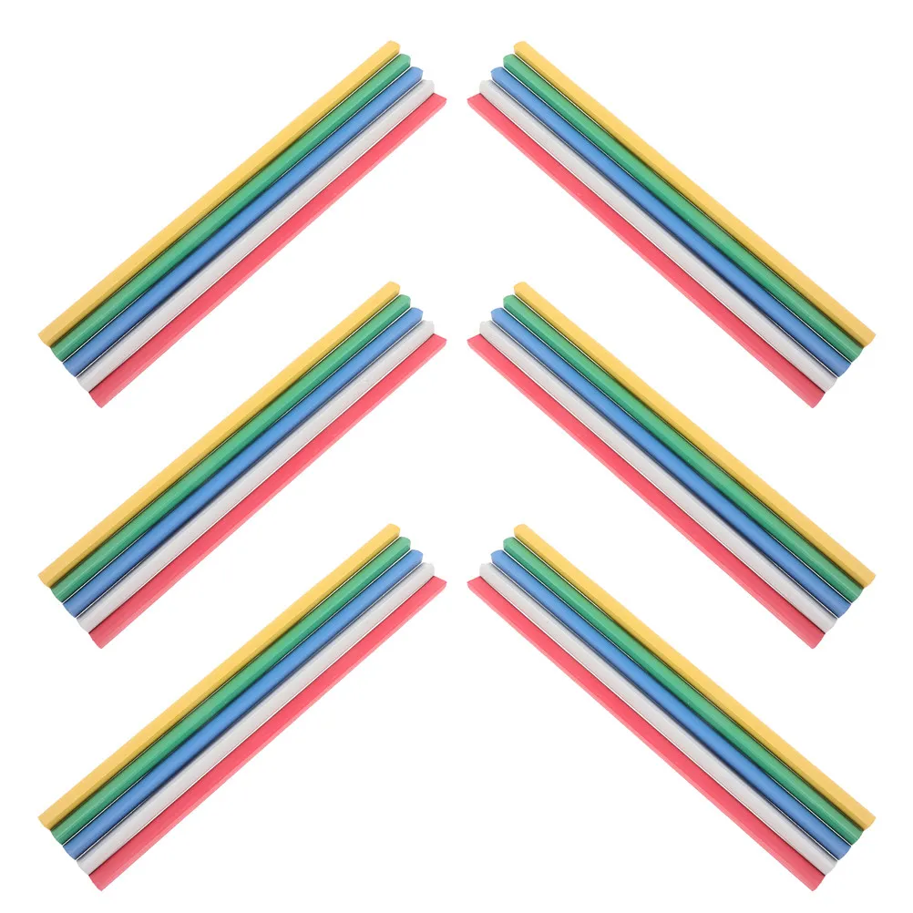 

50Pcs Plastic Slide Binders Bookbinding Sliding Bars Spine Bars Pull Rod Clips for Document Binding Paper Organization Loose