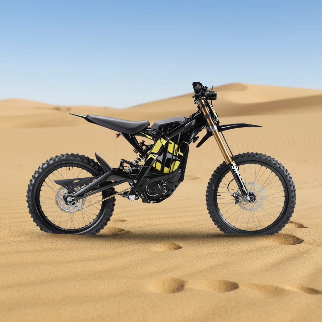 

SXLL Adult Mountain Off-Road Light Bee X Black Electric Motorcycle