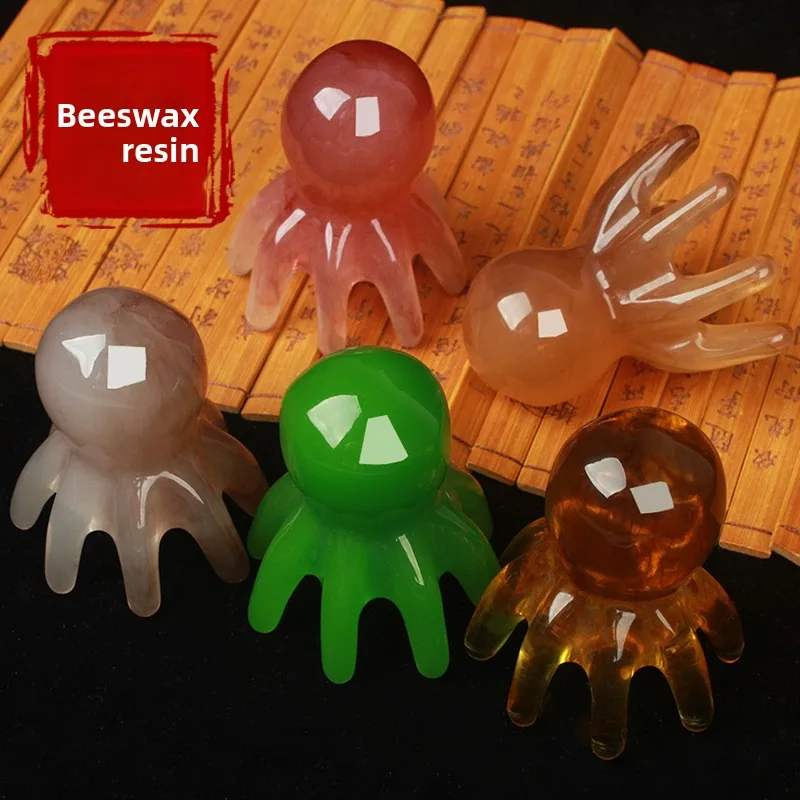 

Large Octopus Massage Tool Multi-function Head Scalp Massager Back Rub