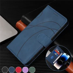 Dream Line Flip A60 Phone Case For OPPO A60 A58 A79 5G A18 A38 A78 5G A 60 79 OPPOA60 Holder Wallet Leather Cover Bags 2024