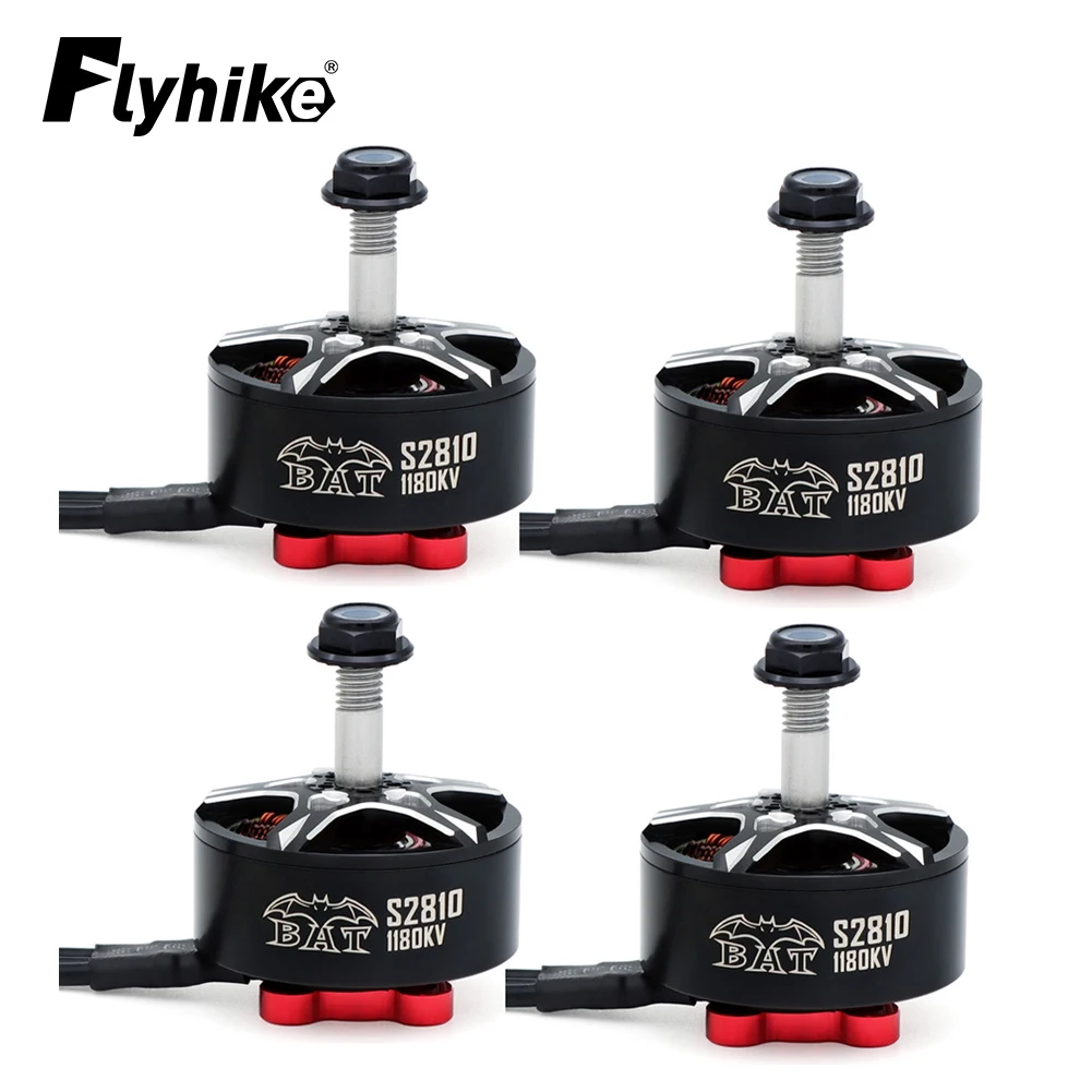 4pcs Surpass Hobby Bat S2810 2810 980KV 1180KV 4-6S Brushless Motor Alloy Shaft fit 5-6inch Propeller for RC FPV Racing Drone