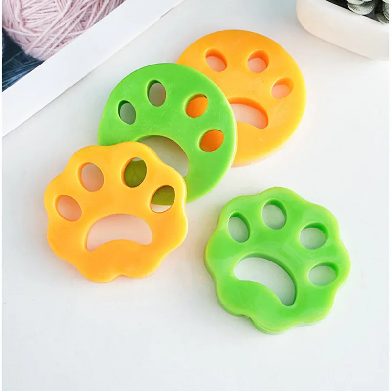 1PCS Pet Hair Remover Washing Machine Hair Remover Reusable Cat Dog Fur Lint Hair Remover Clothes Dryer Cleaning Laundry Tools