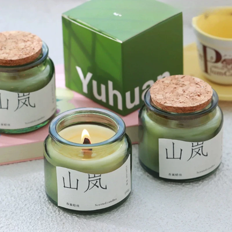 Aromatherapy Candles Indoor Bedroom Fragrance Home Long Lasting Light Fragrance Helps Sleep Purifying Air Birthday Gift