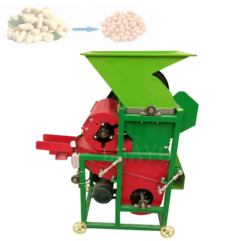 Automatic Groundnut Sheller Electric Peeling Machine High Efficiency Peanut Hulling Machine