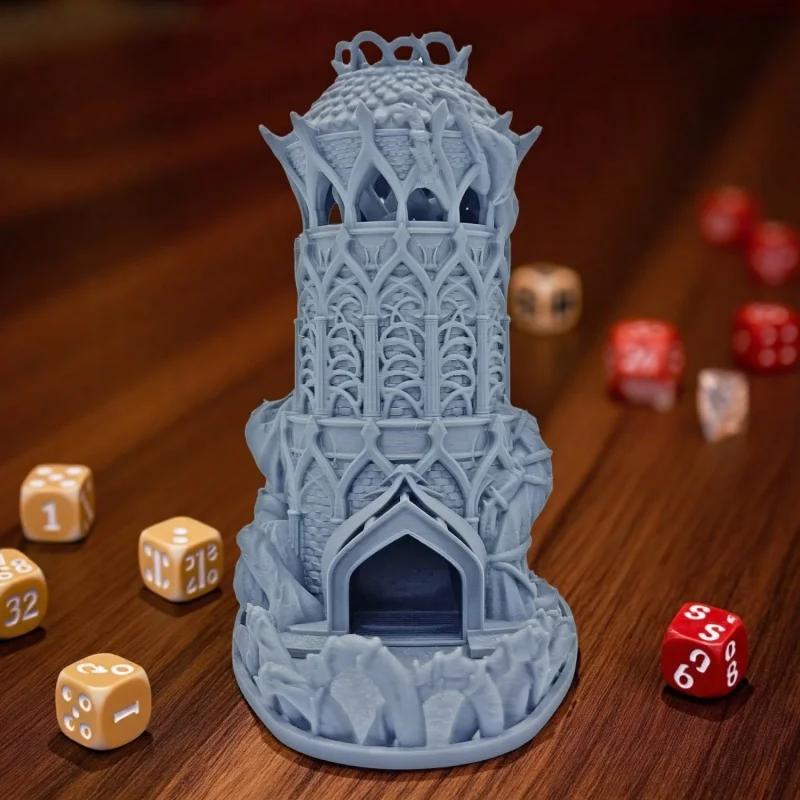 

1 шт. DND Dice Tower Krusu Cave аксессуар для широкой игры RPG пейзаж DND сборки сцена модель для игры в кубиках
