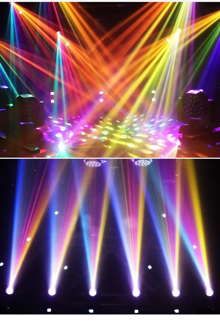 LED 260 W 10R Moving Head Strahllichtleiste, drehbar, 16 Prismen, DMX-Bühneneffekt für DJ, Party, Disco, Club, Hochzeit, Konzert – Detail 12