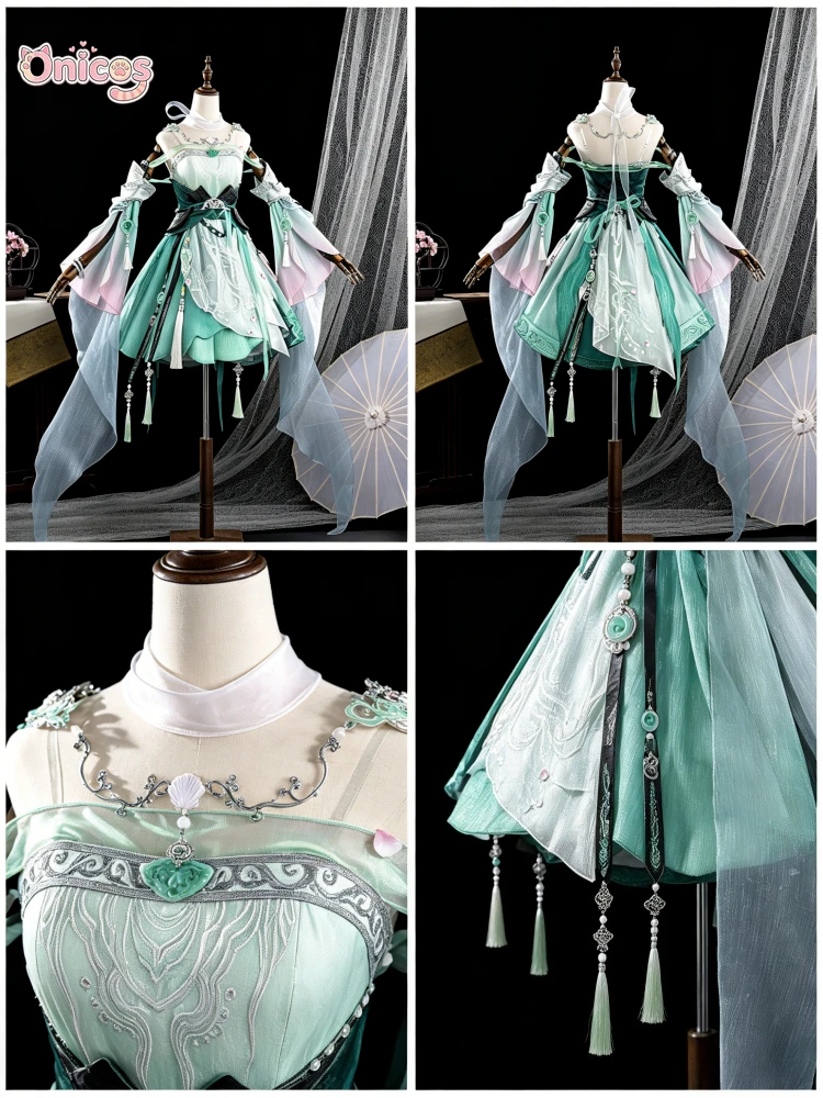 

JX3 Online Zhuoxin Changge Loli Cosplay Costume Game Suit Uniform Cosplay Costume Halloween Carnival Party Outfit Onicos