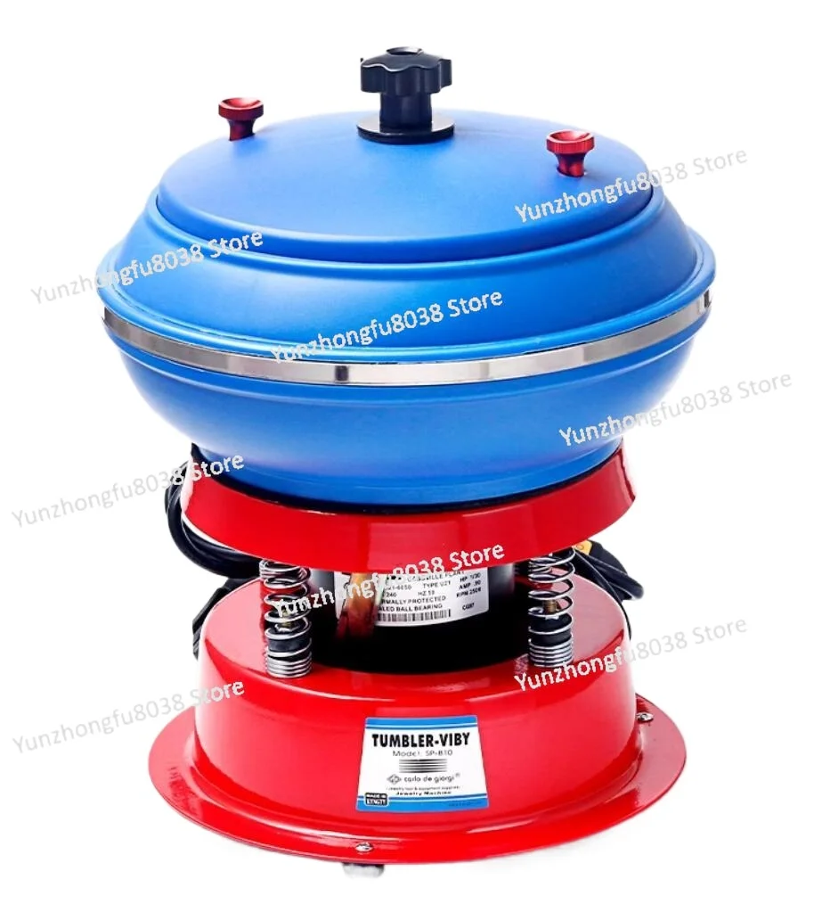 

Vibrating Tumbler Polishing Machine for Metal Jade Agate Jewelry | Professional Jewelry Grinder and Polisher Tool