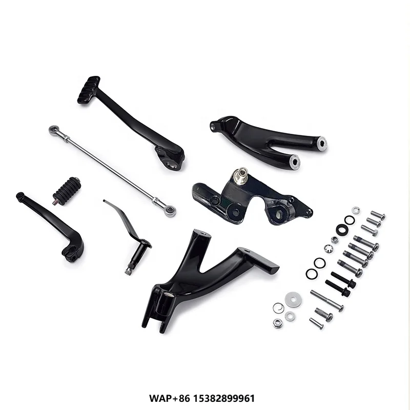 Aluminum Standard Forward Control Kit 7.5 Front Pedals for Cruiser Motorcycle Fits 18-later FXBB FXLR FXLRS FXST Models New