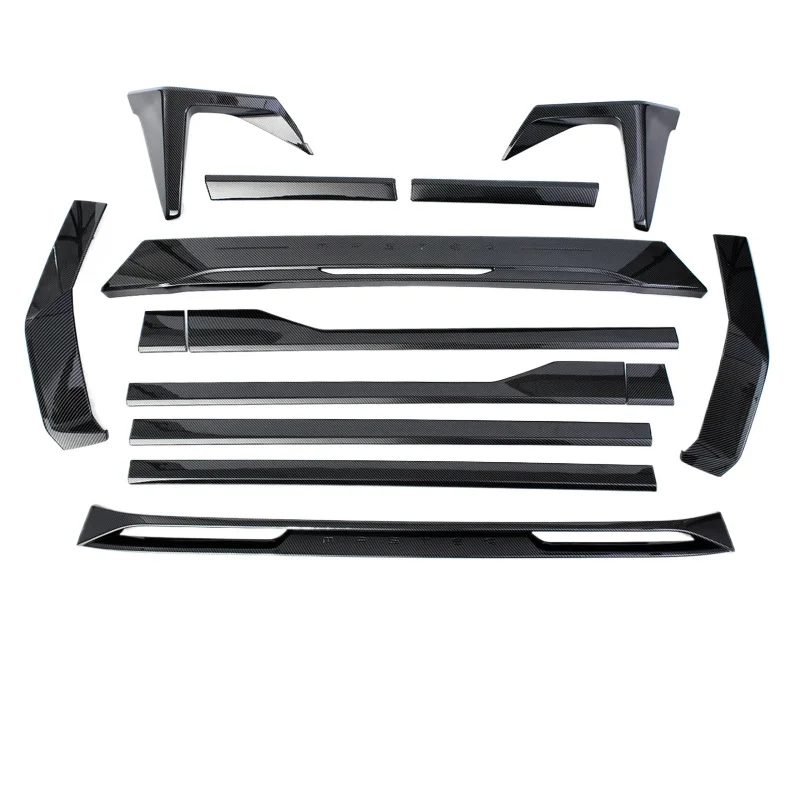 

M8 guru small surrounded by blackening to decorate the legendary E9 special product front and rear bar trim strip