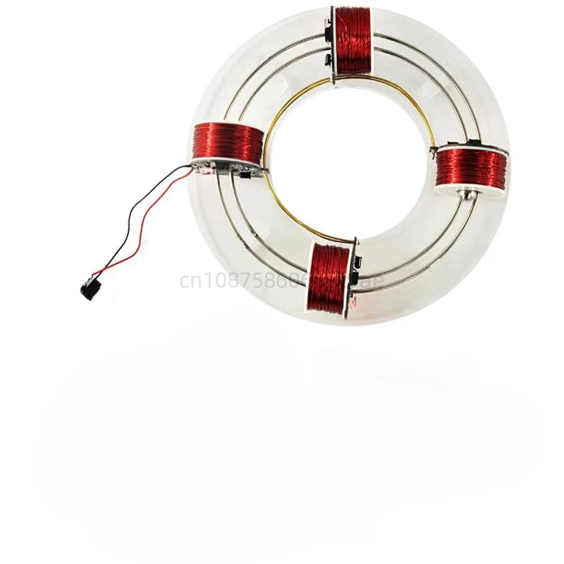 Electromagnetic cyclotron, circular accelerator, scientific experimental equipment, novel and unique physics teaching aid model