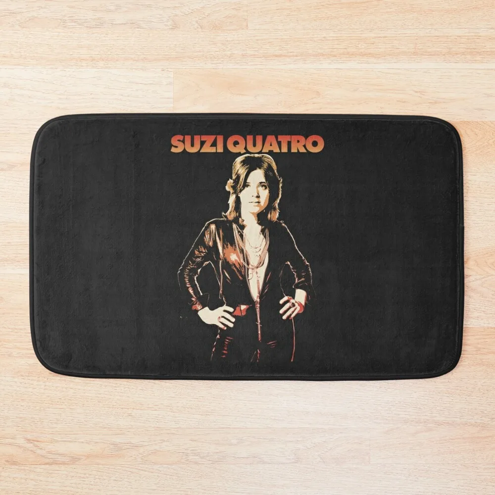 

Suzi Quatro Glam Rock Bath Mat Floors Rug Bathroom Bathroom Rug Bathroom Use Mat