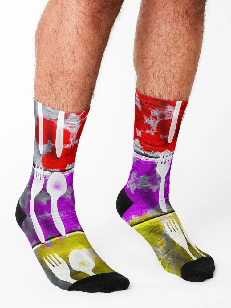 Рисунок 3 - вилка и ложка с брызгами текстура