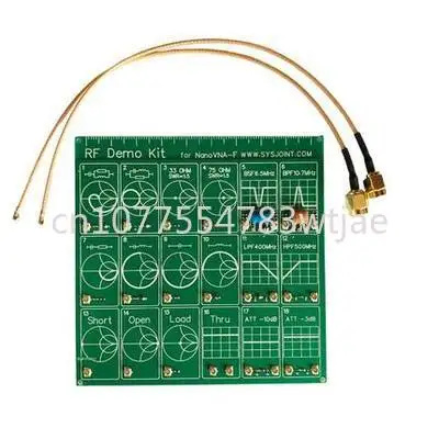 RF Demo Kit NanoVNA-F RF Test Board HAM Filter Attenuator Vector Network Test