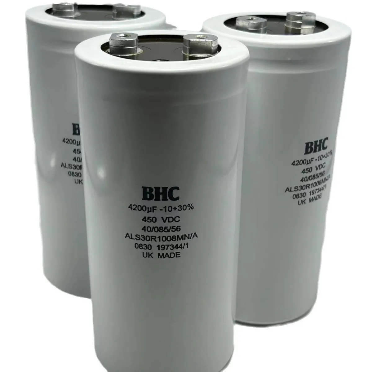 

BHC electrolytic capacitor ALS30R1008MN / A filter inverter converter 450vdc4200uF 400V