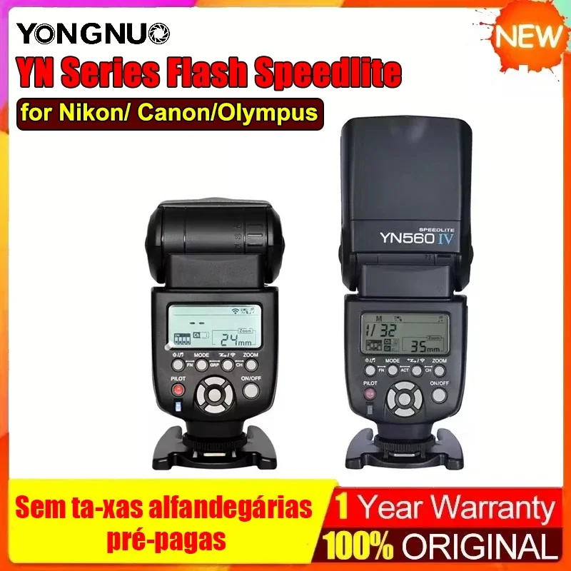 YONGNUO YN560 III IV YN600EX RT II YN968N YN685II Wireless Master Flash Speedlite for Nikon for Canon for Olympus DSLR Camera