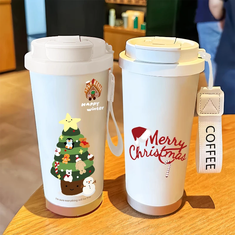 

Teens Keep Water Cold Thermoses School Reusable Coffee Water Cup Thermoses Drink Take Away Termo Acero Inoxidable Room Decor
