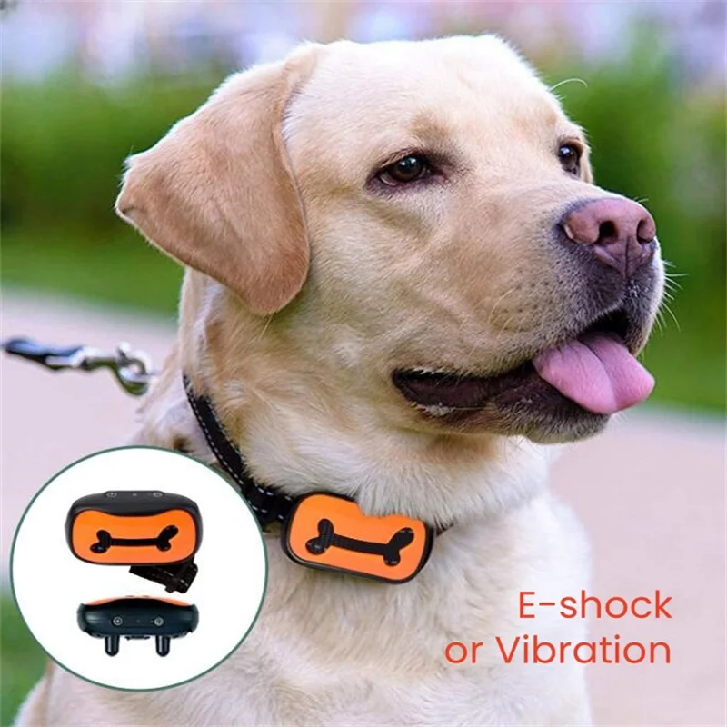 

Electro Shock Devices Anti-Bark Rechargeable Dog Collar Ultrasonic Barking Stopper Rechargeable Behavior & Training Aids Shocker