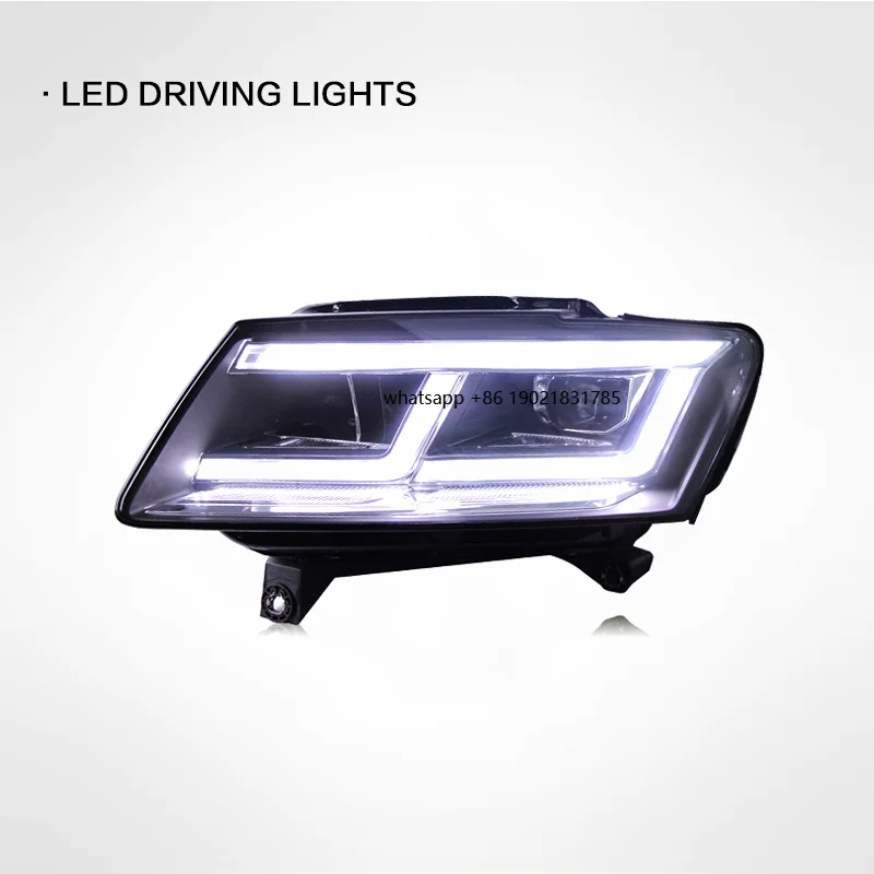 Car Lights for  Q5 Q5L LED Headlight 2008-2018 Head Lamp Drl LED Lens Automotive Blue Start Dynamic Signal Full LED