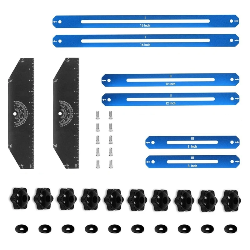 Aluminum Alloy Stair Treads Template Tool Set Suitable For Precise Step Measurements Staircase And Slope Cutting Guide Dropship