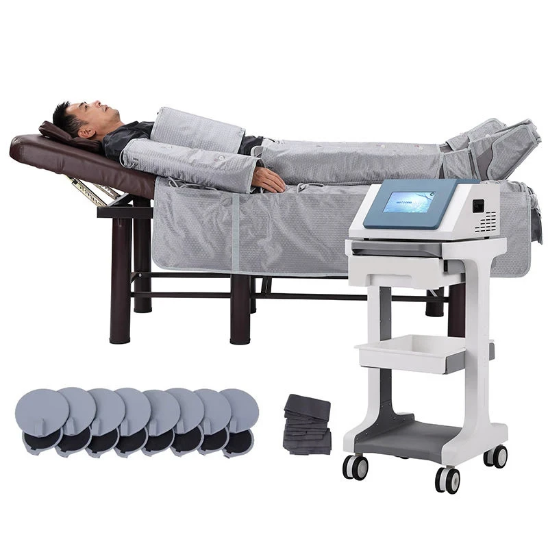 Máquina Pressoterapia Infravermelho, Drenagem Linfática, Massagem Presoterapia, Massagem Corporal, Sauna Cobertor, 3 em 1