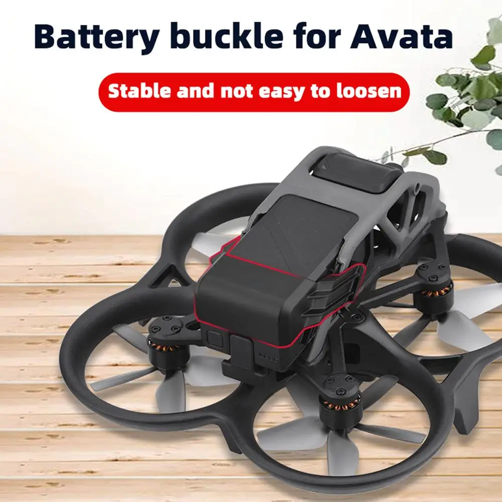 Hebilla de batería de 1 piezas, fijador antideslizante, soporte de Clip Compatible con Dji Avata, protector de batería de avión, venta al por mayor