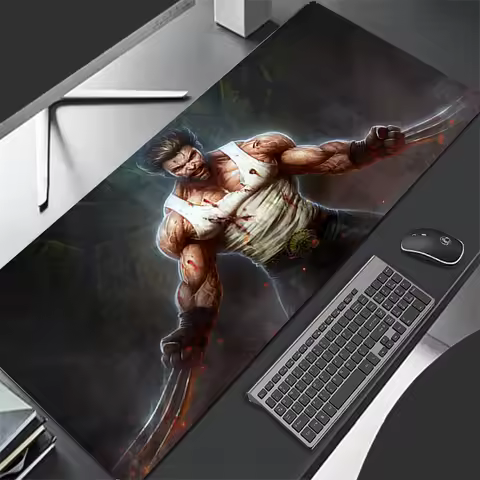 Mouse Pad 900x400 Lockedge Large Gaming Accessories Computer Gamer Keyboard Pad Mouse Mat Desk XXL Wolverine Mousepad For gift
