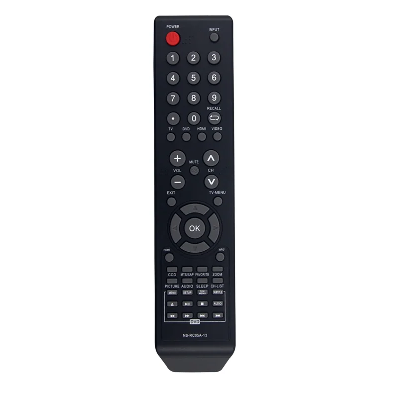 A52T Remote Control For Insignia TV DVD NS-32LD120A13 NS-24LD120A13 NS-24LD100A13 Replace NS-RC05A-13