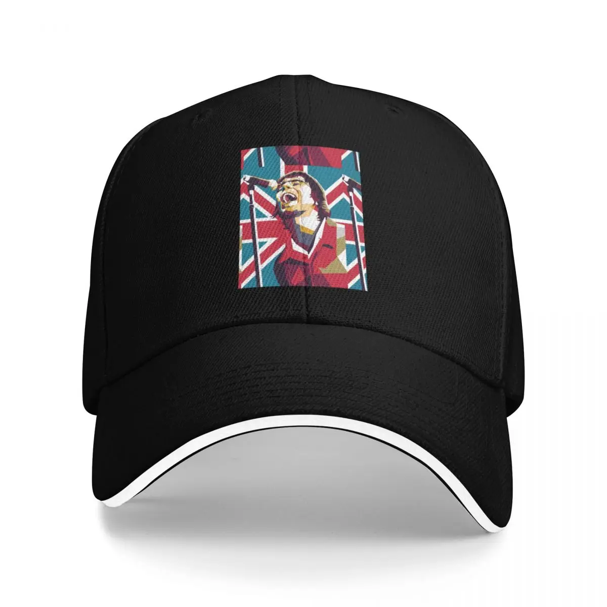 

liam gallagher art Baseball Cap Unique hats Trucker Hat Women's Hats For The Sun Men's
