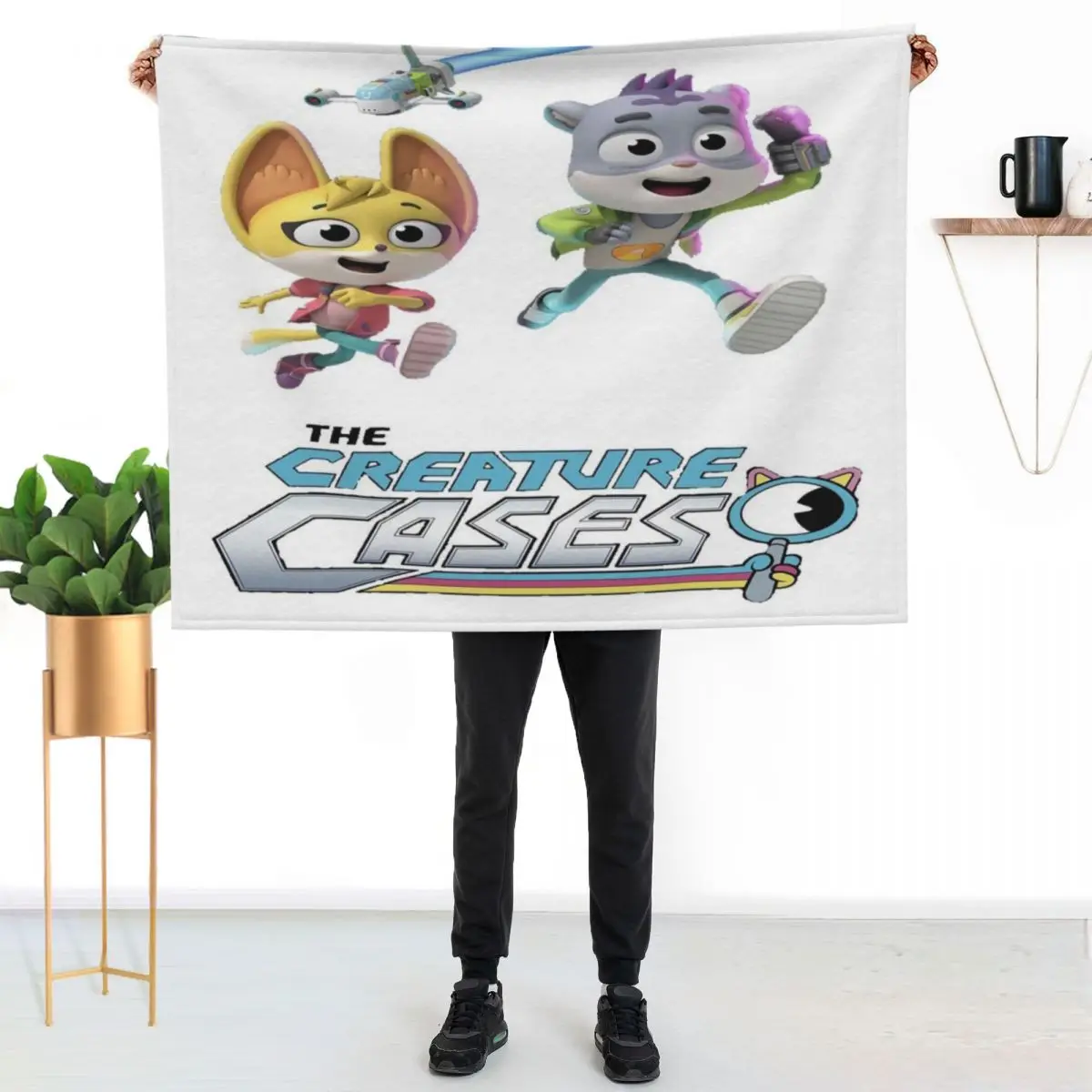 

the creature cases Throw Blanket Air Conditioner Soft Blanket for Office Home