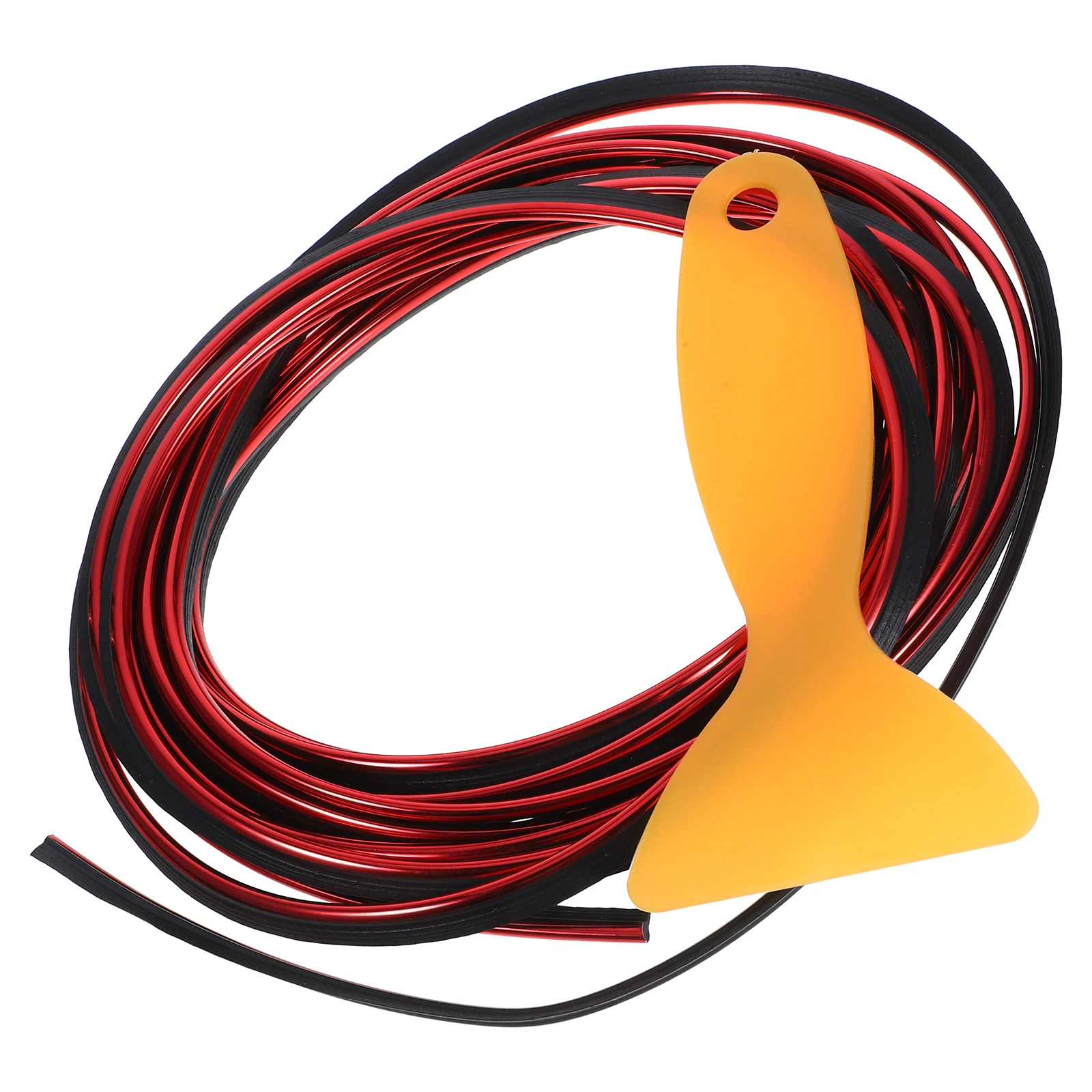 

Interior Decorative Strips 1 Set Car Trim Molding Flexible PVC Body Protector Door Edge Gaps Automotive Accessories Stylish