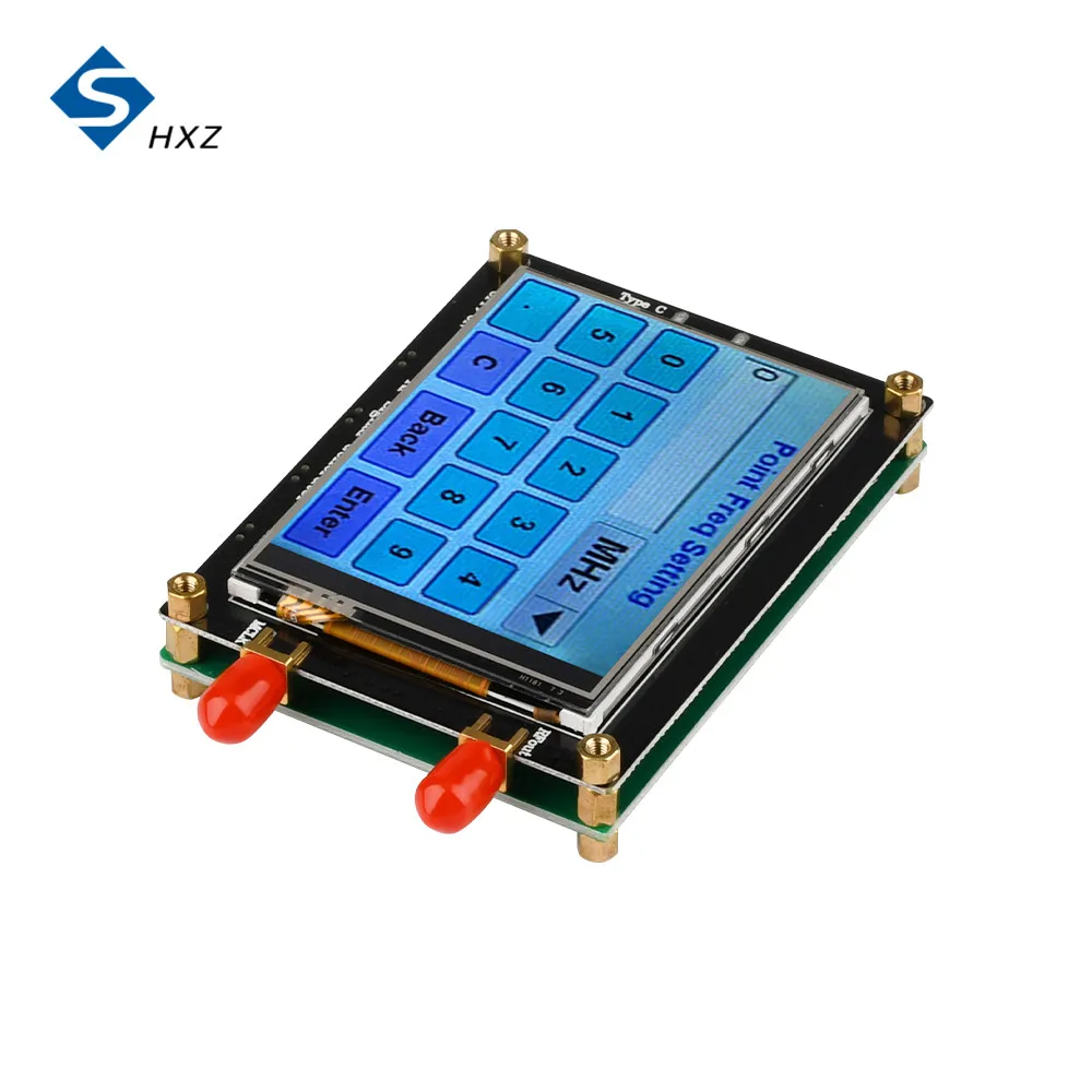 

35-4400M ADF4351 ADF4350 RF Signal Source Signal Generator Wave / Point Frequency Sweep Touch Screen LCD Display Control