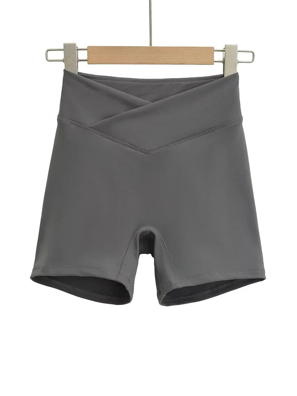 الأمريكية Sle عالية الخصر الصليب الخامس القرد Fitn orts المرأة الرياضة التخسيس التجاعيد بعقب رفع السراويل الساخنة سراويل تقليدية