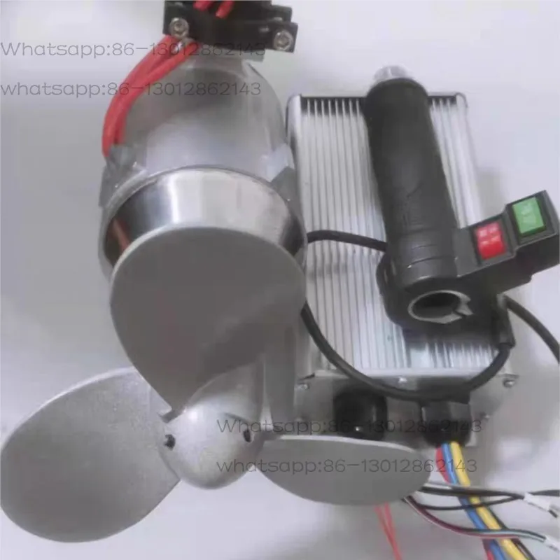 12-24 volt high power electric outboard brushless underwater thruster paddle thruster waterproof motor