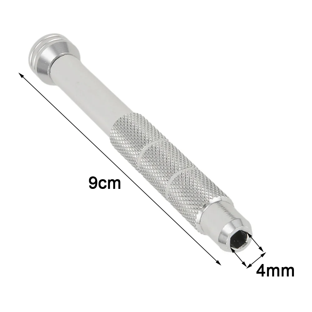 Durable Aluminum Alloy Precision Magnetic Screwdriver Handle Holder Repair Hand Tool For 4mm Hex Bits   Hand Tools