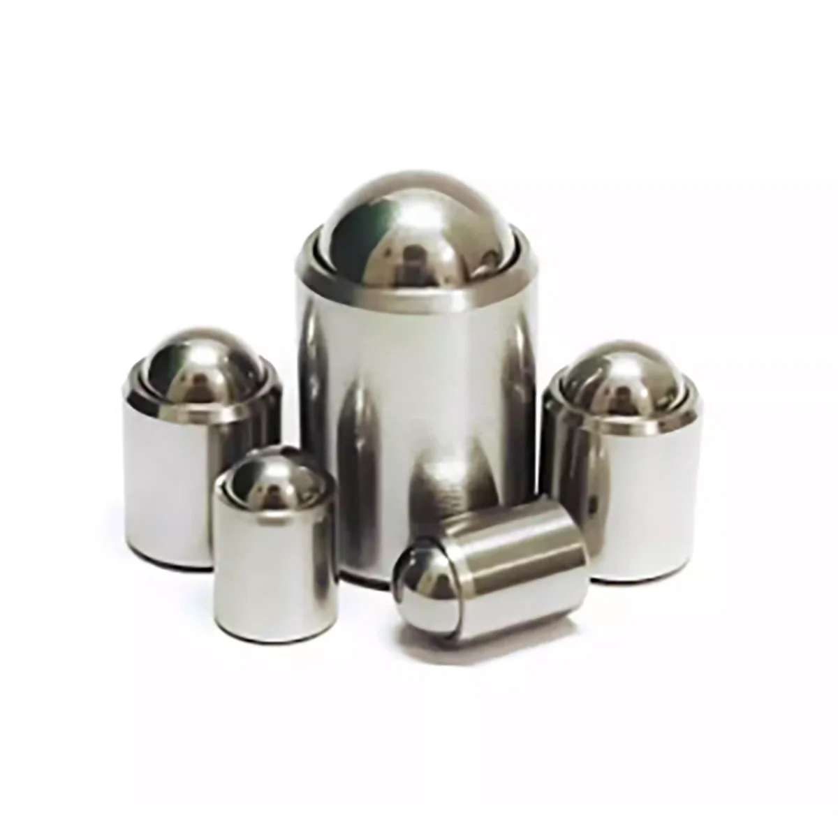 Hochwertiger Federstößel aus Edelstahl mit Kugel, langlebige Ortungskugeln/keine Stufenortung/Federortungskugeln